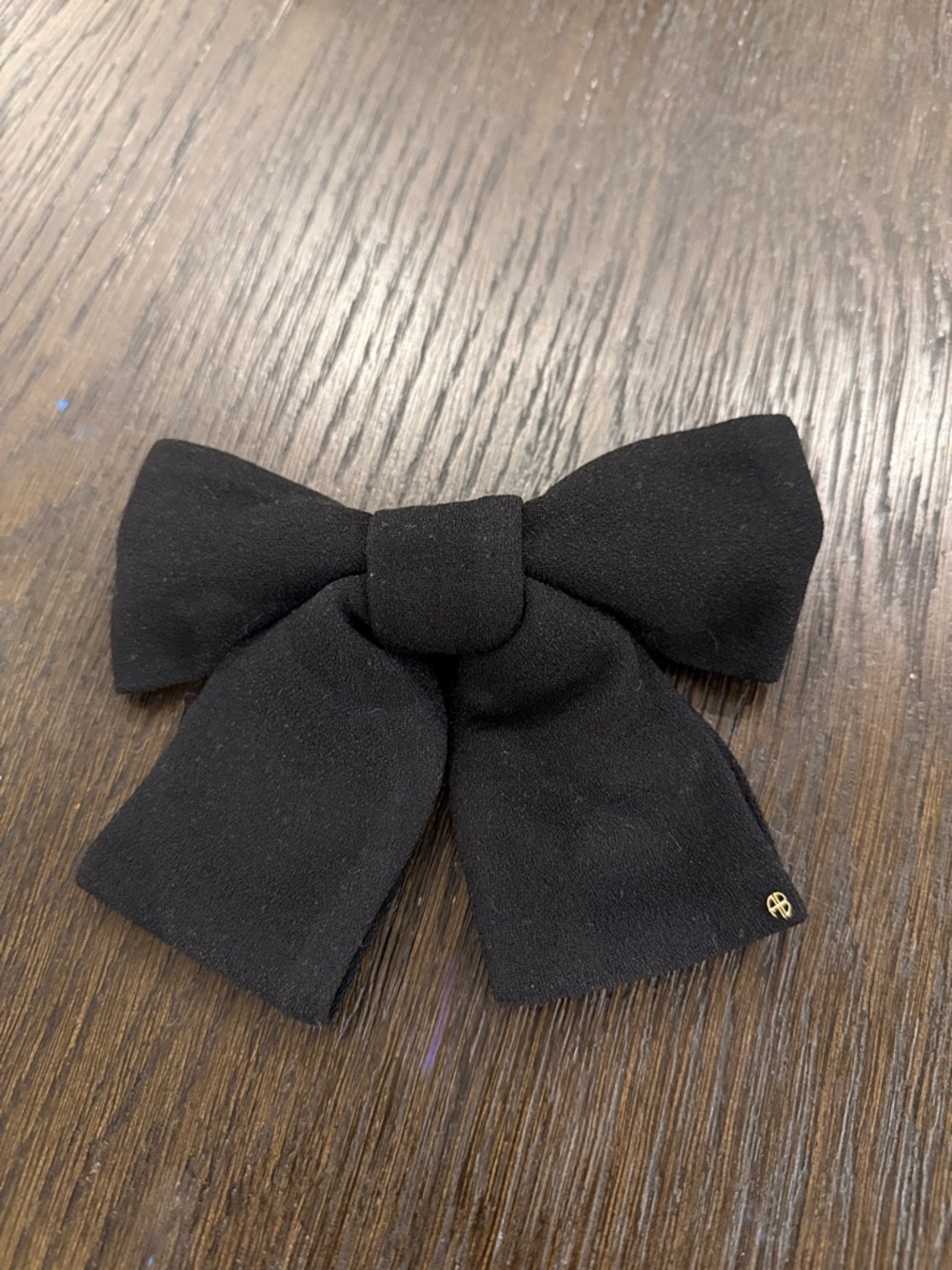 Anine Bing black hair bow